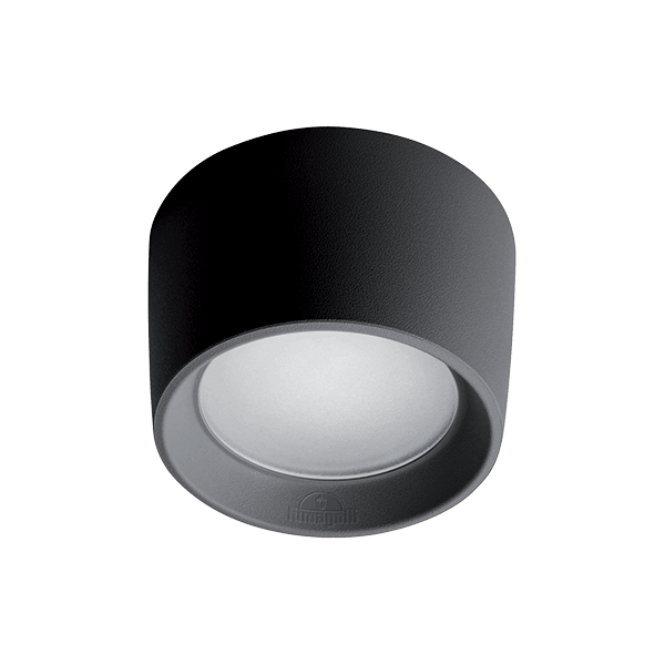 LIVIA 160 BLACK FROSTED GX53 LED 10W CCT