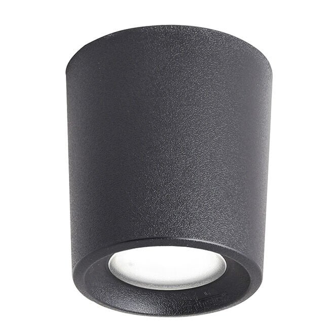 LIVIA 90 BLACK FROSTED GU10 LED 6W CCT SET