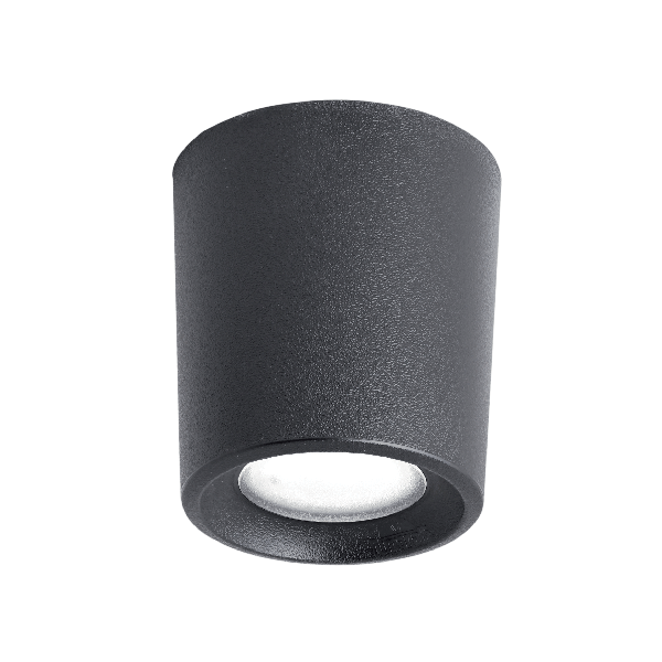 LIVIA 90 BLACK FROSTED GU10 LED 6W CCT SET