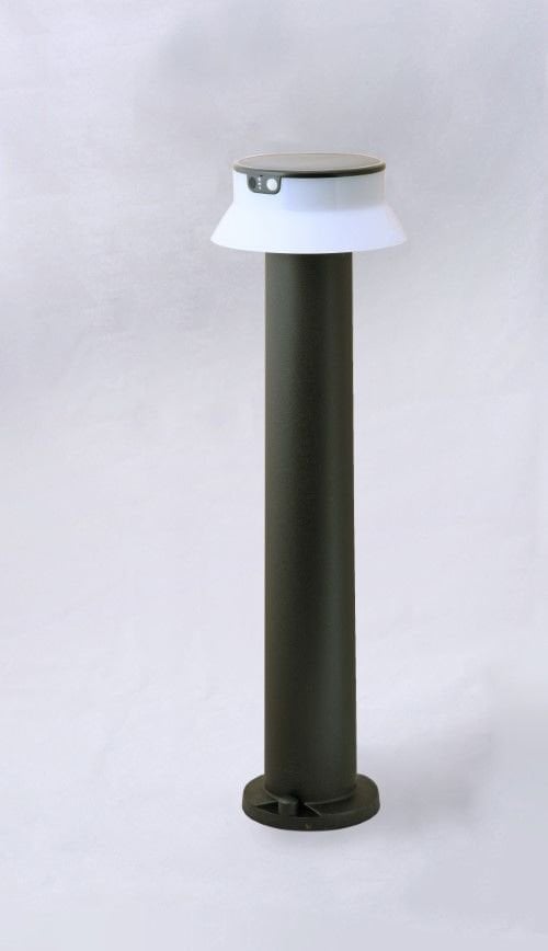 FELICE 800 BLACK SOLAR LED Ø150 PIR CCT SET OPAL R