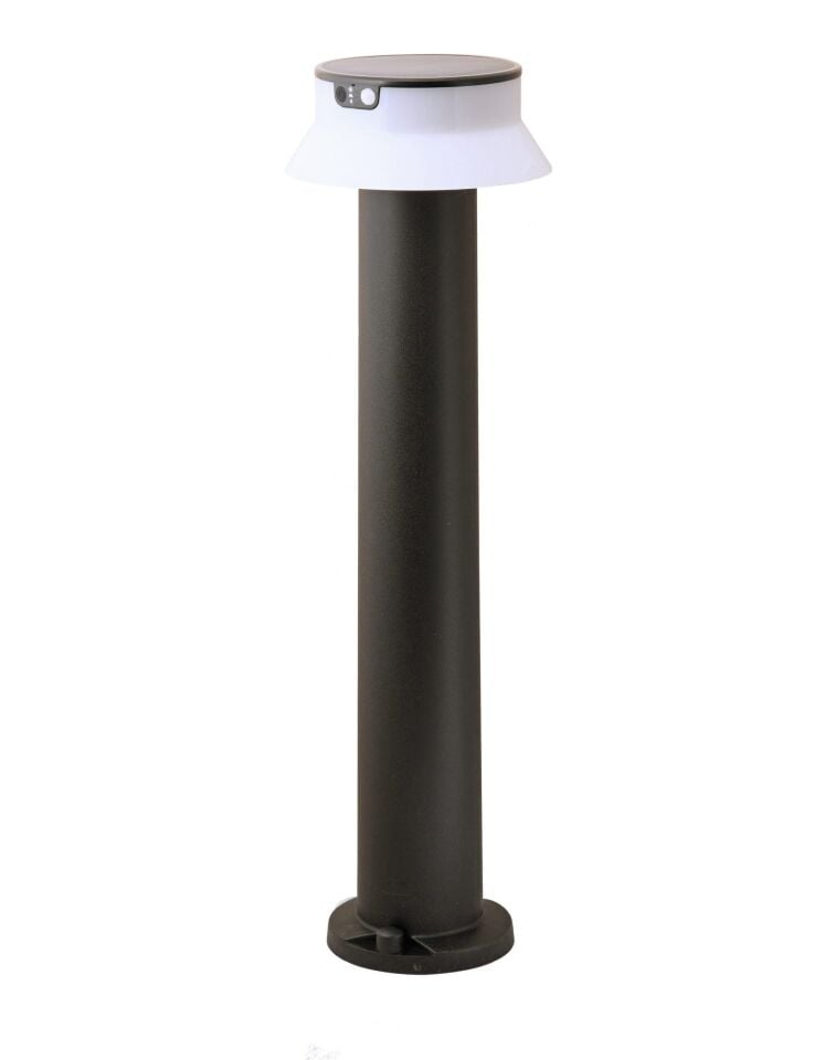 FELICE 800 BLACK SOLAR LED Ø150 PIR CCT SET OPAL R