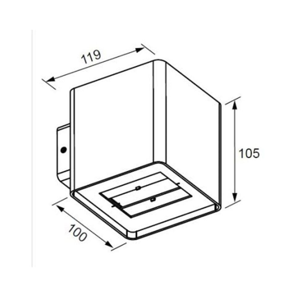 LW470 LEDLİ DUVAR APLİK IP54 JUPİTER
