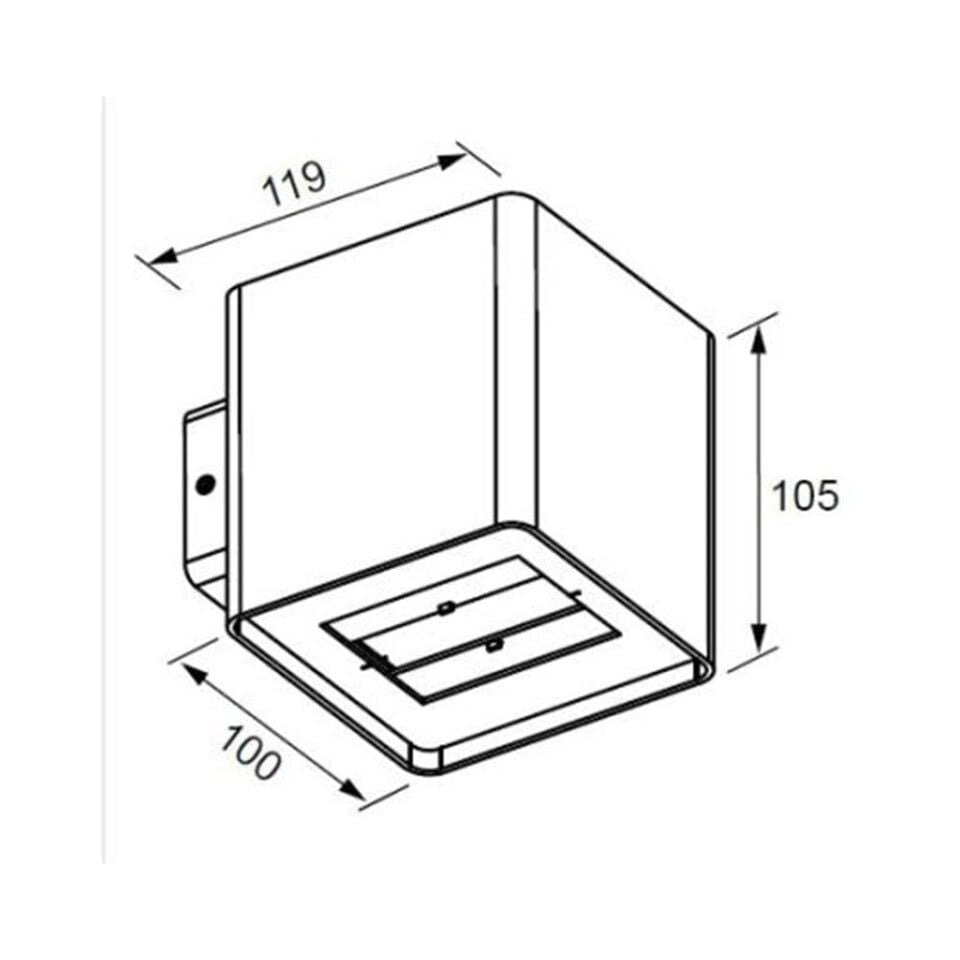 LW470 LEDLİ DUVAR APLİK IP54 JUPİTER