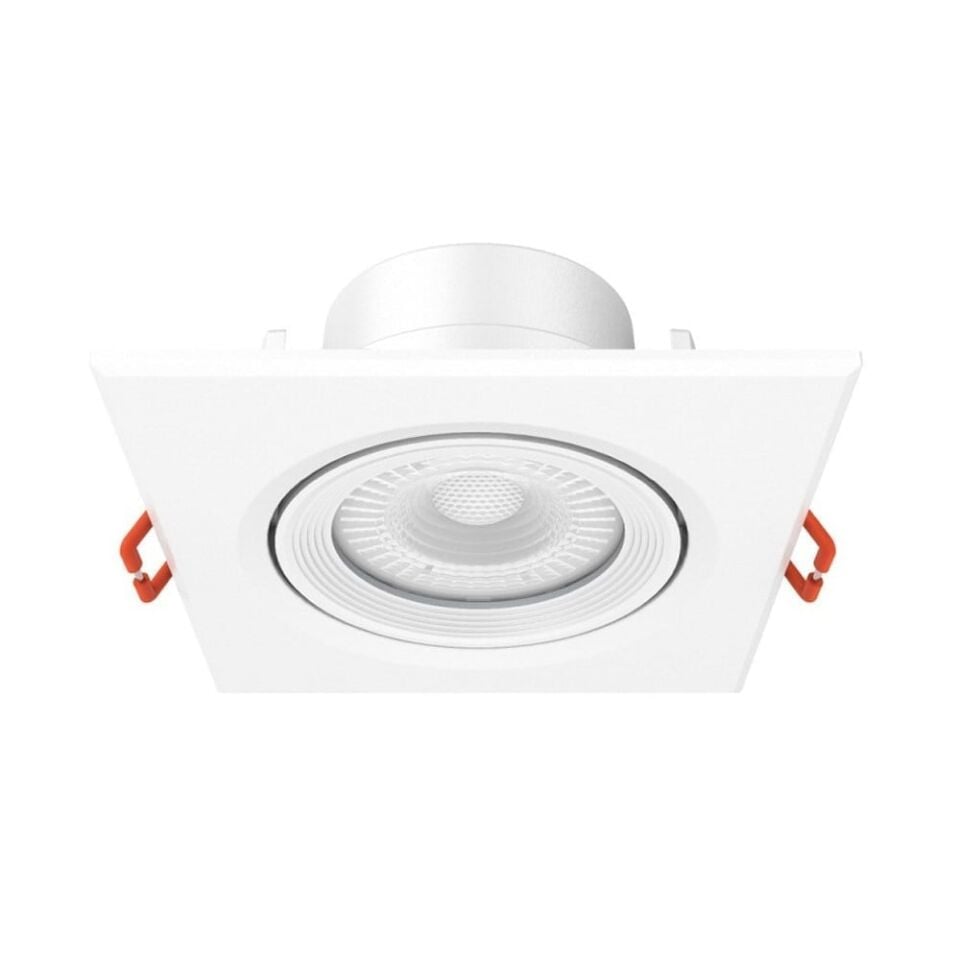 LS459 KARE BEYAZ KASA 6500K 5W LED SPOT JUPİTER