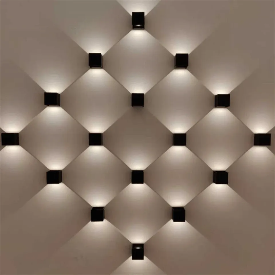 LW468 6W 3000K LED SİYAH-ALTIN APLİK JUPİTER