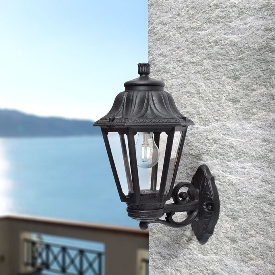 BISSO/ANNA BLACK CLEAR E27 A60 LED 8,5W CCT SET