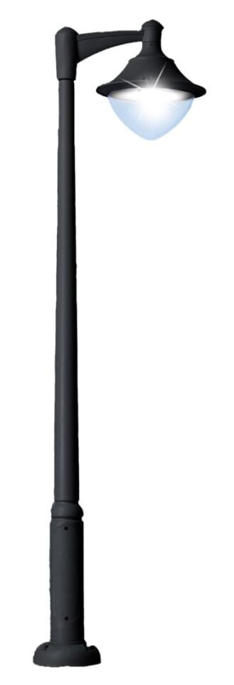 EKTOR 2500 MIDIPILAR/VIVI 400 1L BLACK CLEAR E27 P