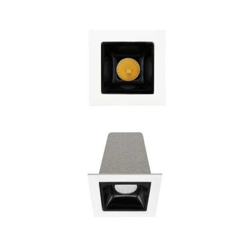 LS483 BEYAZ/SİYAH 3W 3000K TEKLİ LED SPOT JUPİTER