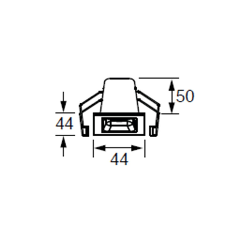 LS483 BEYAZ/SİYAH 3W 3000K TEKLİ LED SPOT JUPİTER