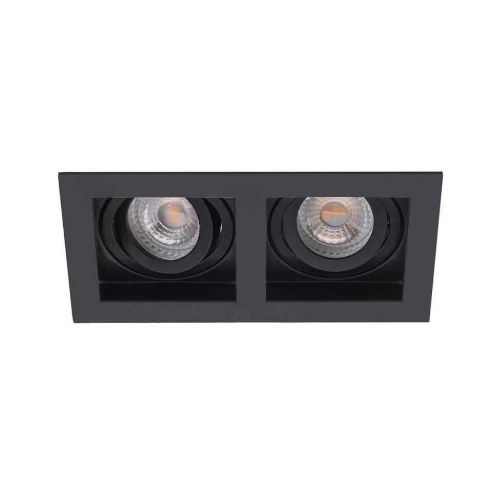 JH640 2 Lİ 2XGU10 HAREKETLİ SPOT SİYAH JUPİTER