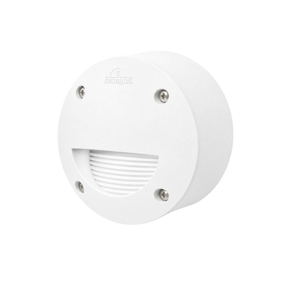 EXTRALETI 100 ROUND ST WHITE OPAL GX53 LED 3W CCT