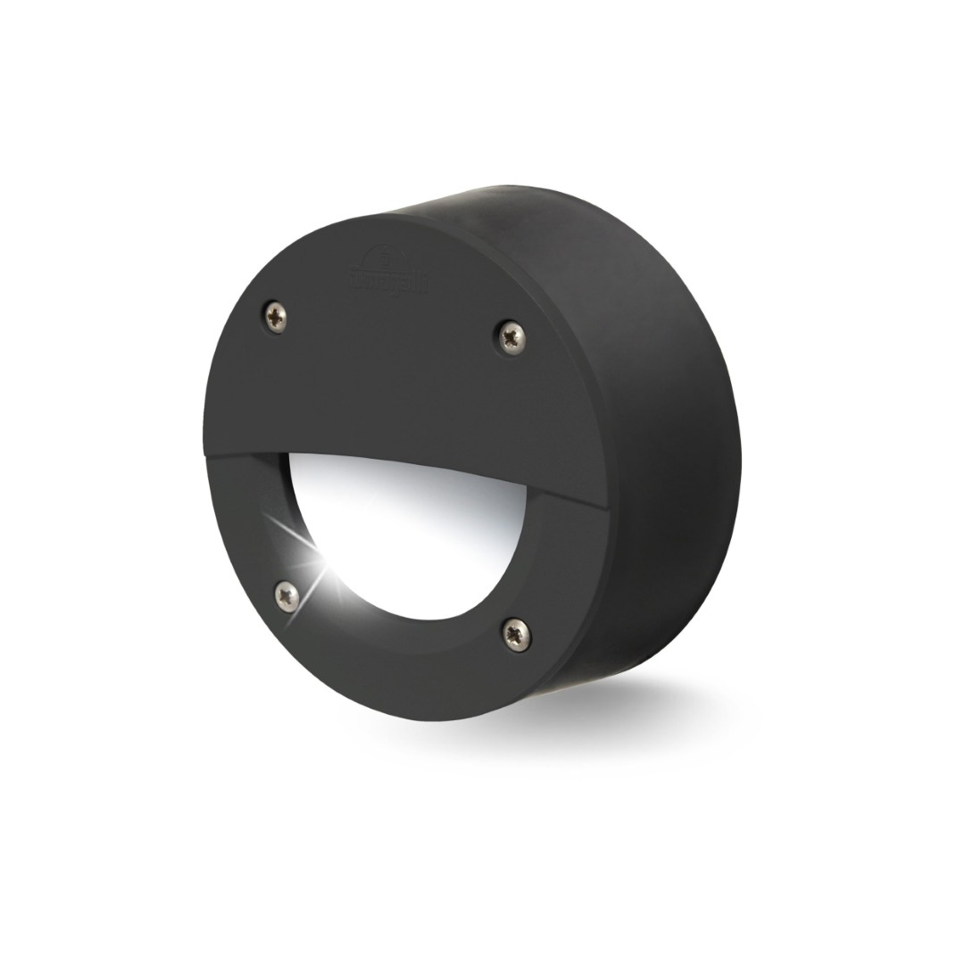 EXTRALETI 100 ROUND EL BLACK OPAL GX53 LED 3W CCT