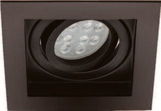 JH639 SİYAH HAREKETLİ KARE KAİDE GU-10 JUPİTER