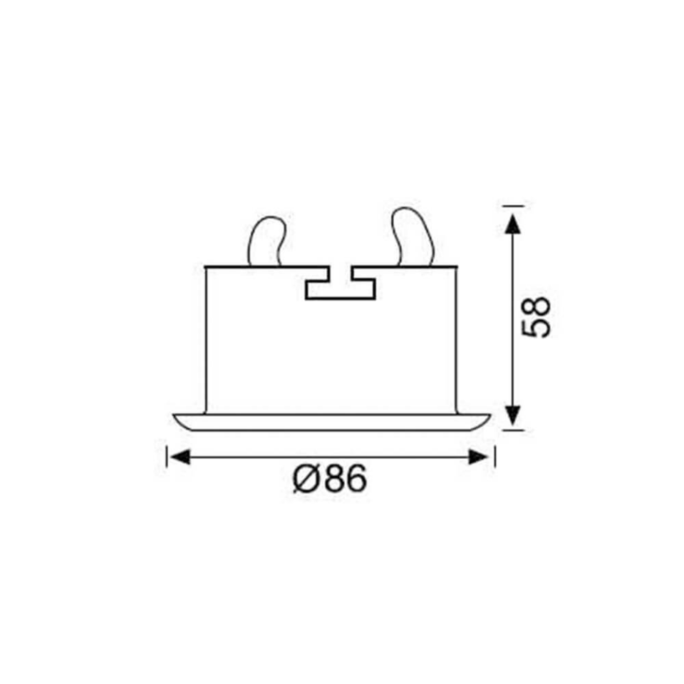 JH515 CAMLI BANYO SPOT GU10 JUPİTER