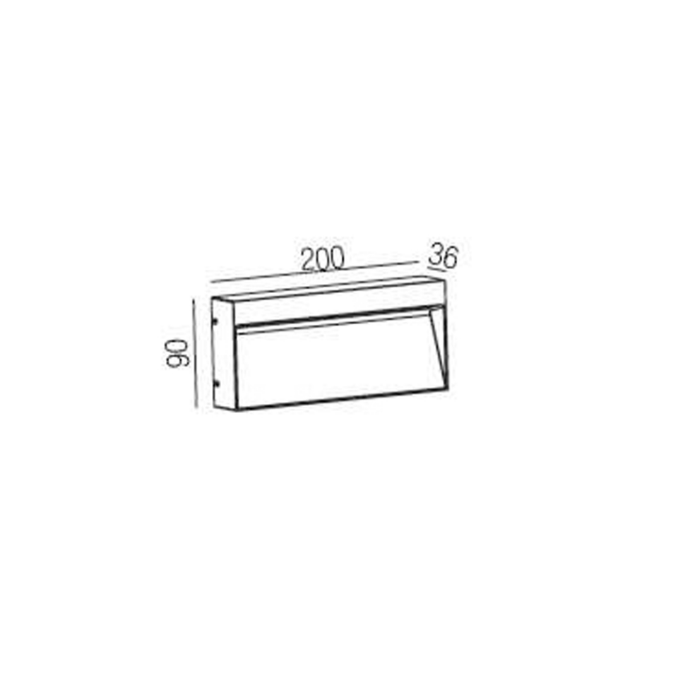 LW987 S 6W LED BAHÇE APLİK 3000K JUPİTER