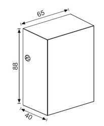 LW428 4W LED MERDİVEN ARMATÜRÜ 3000K JUPİTER