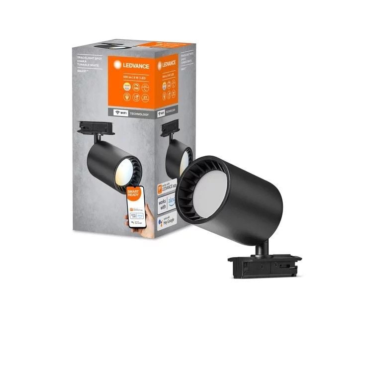 LEDVANCE SMART WİFİ SİYAH RAY SPOT ARMATÜRÜ 8W TW
