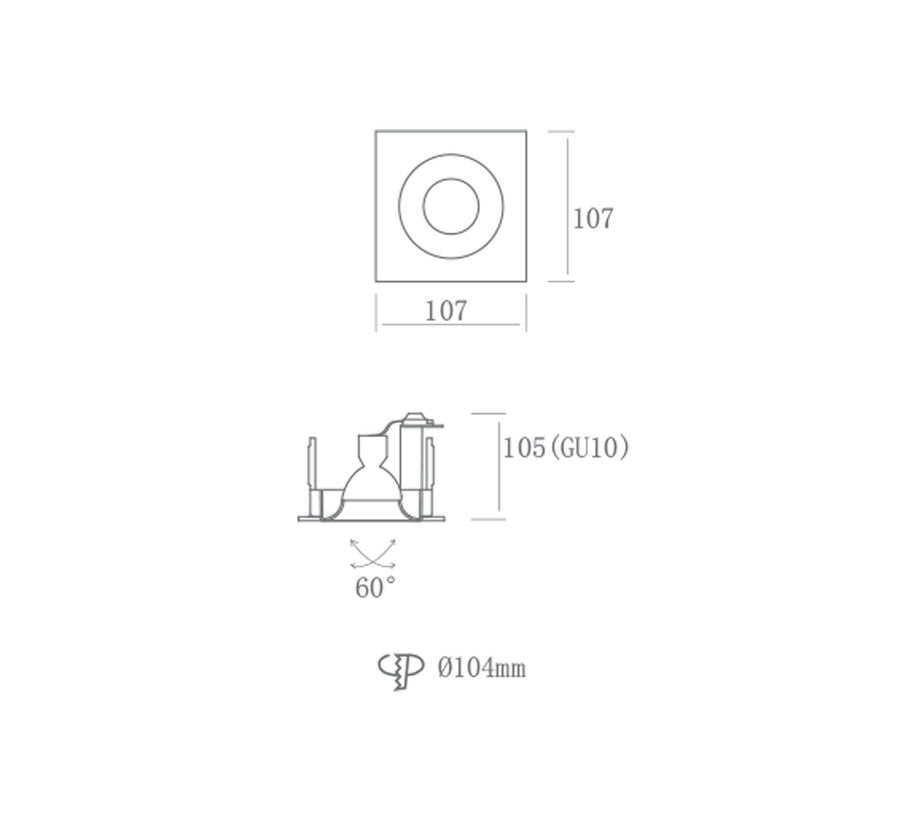 JD230 BEYAZ HAREKETLİ SPOT JUPİTER