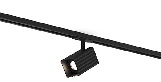 JR082 SİYAH MONOFOZE SOKETLİ GU10 RAY SPOT ARM JUP