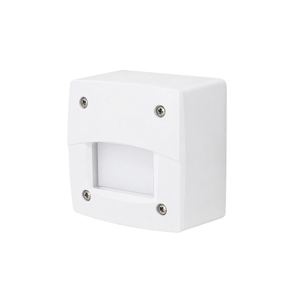 EXTRALETI 100 SQUARE EL WHITE OPAL GX53 LED 3W CCT