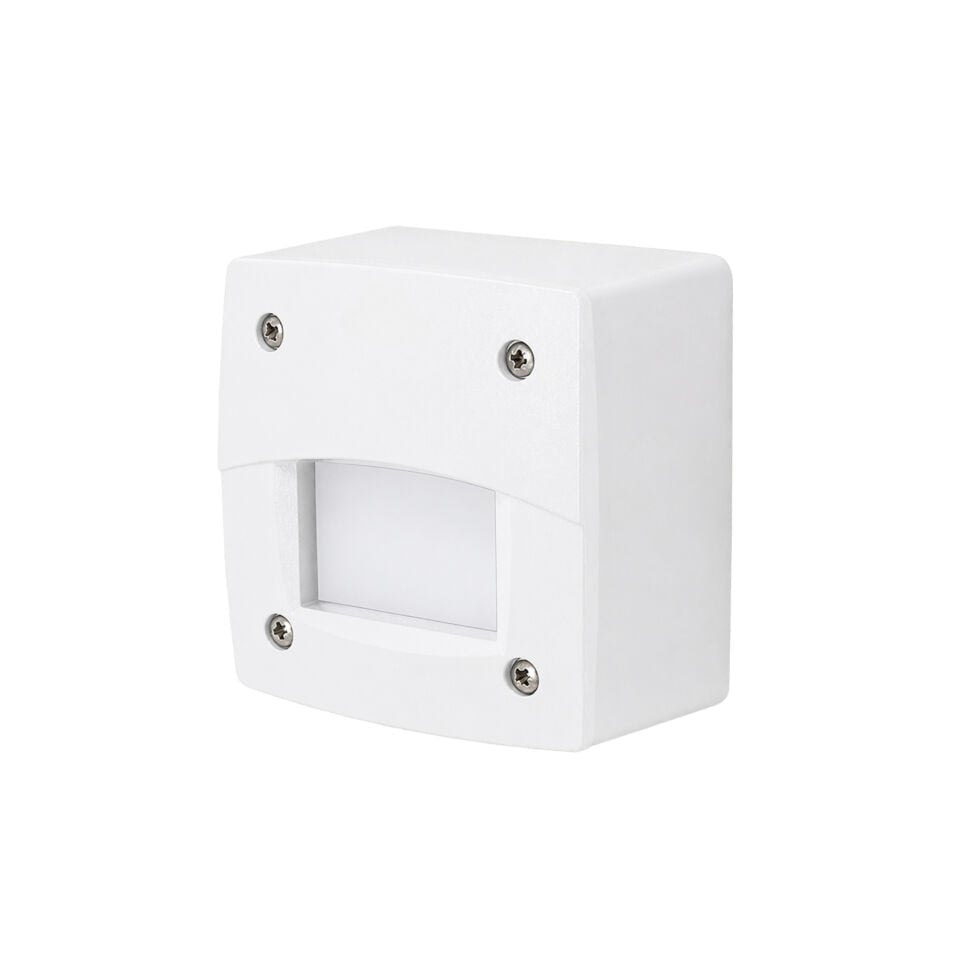 EXTRALETI 100 SQUARE EL WHITE OPAL GX53 LED 3W CCT