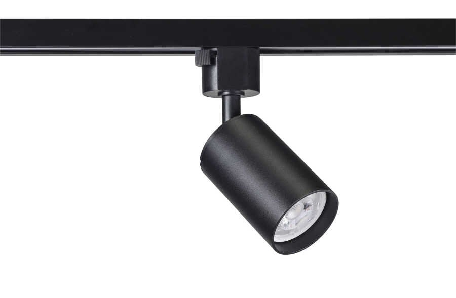 JK650 SİYAH MONOFOZE SOKETLİ GU10 RAY SPOT ARM JUP