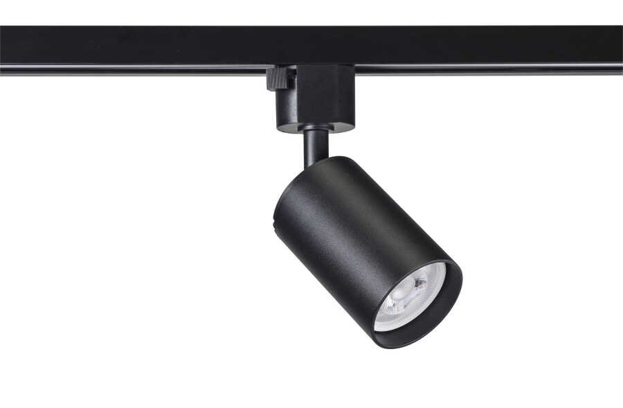 JK650 SİYAH MONOFOZE SOKETLİ GU10 RAY SPOT ARM JUP