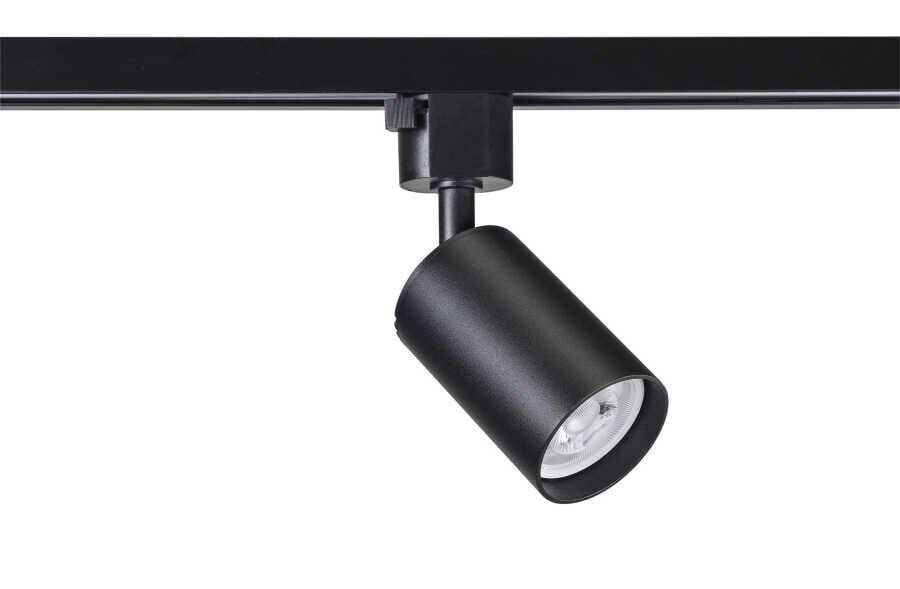 JK650 SİYAH MONOFOZE SOKETLİ GU10 RAY SPOT ARM JUP