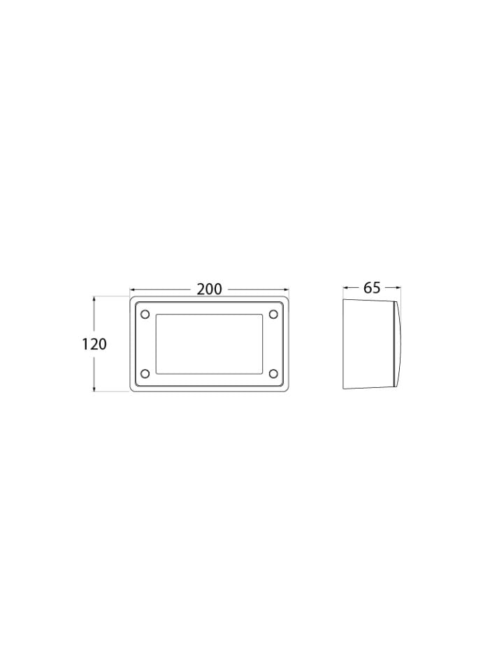 EXTRALETI 200 VP WHITE OPAL GX53 LED 3W CCT SET