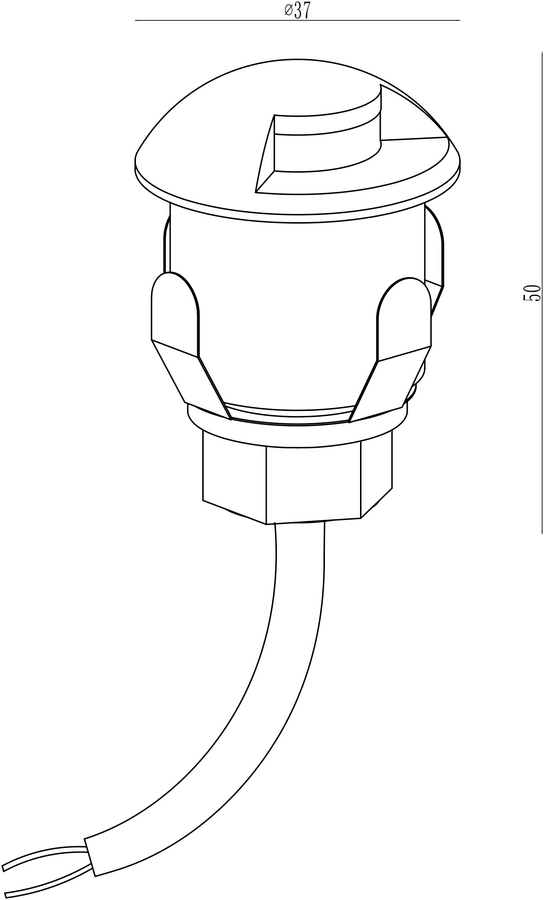 1W 3000K LED MERDİVEN ARM IP67 JUPİTER