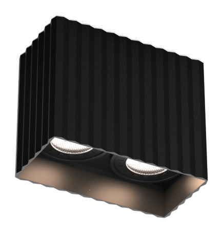 JC082S SİYAH KASA 2XGU10 S.Ü TAVAN ARM JUPİTER