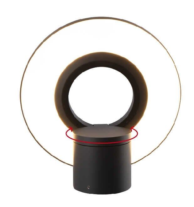 LW469 12,5W 3000K LED ANTRASİT APLİK JUPİTER