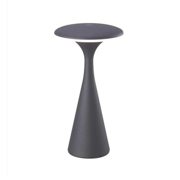 JT002 ANTRASİT 1,5W 3RENK ŞARJLI MASA LAMBASI JUPİ