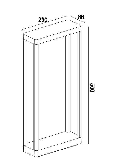 LG997 9W 3000K LED BAHÇE DİREK IP65 JUPİTER