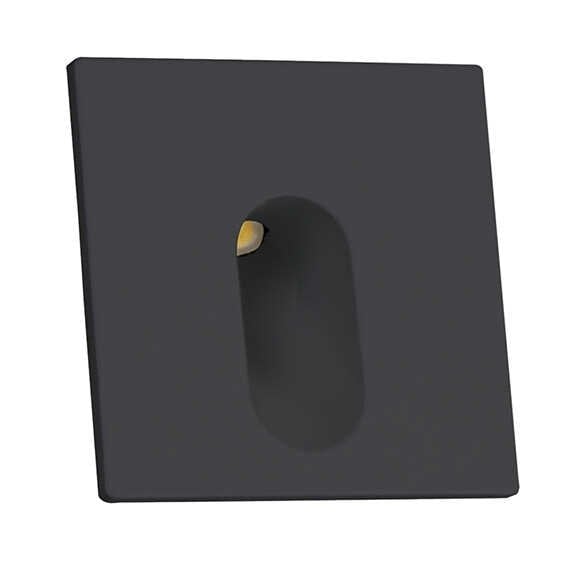 LW388 LED MERDİVEN ARM (3000K) SİYAH KASA JUPİTER