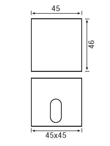 LW388 LED MERDİVEN ARM (3000K) SİYAH KASA JUPİTER
