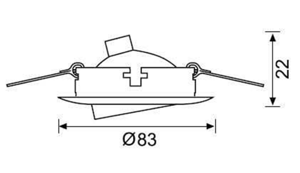 JH510 HAREKETLİ SPOT KAİDE BEYAZ (KT:2 AD)