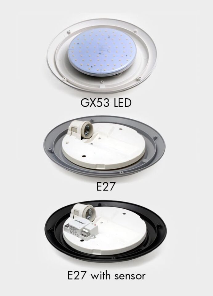 RITA ANT BRONZE OPAL GX53 LED 17W CCT SET