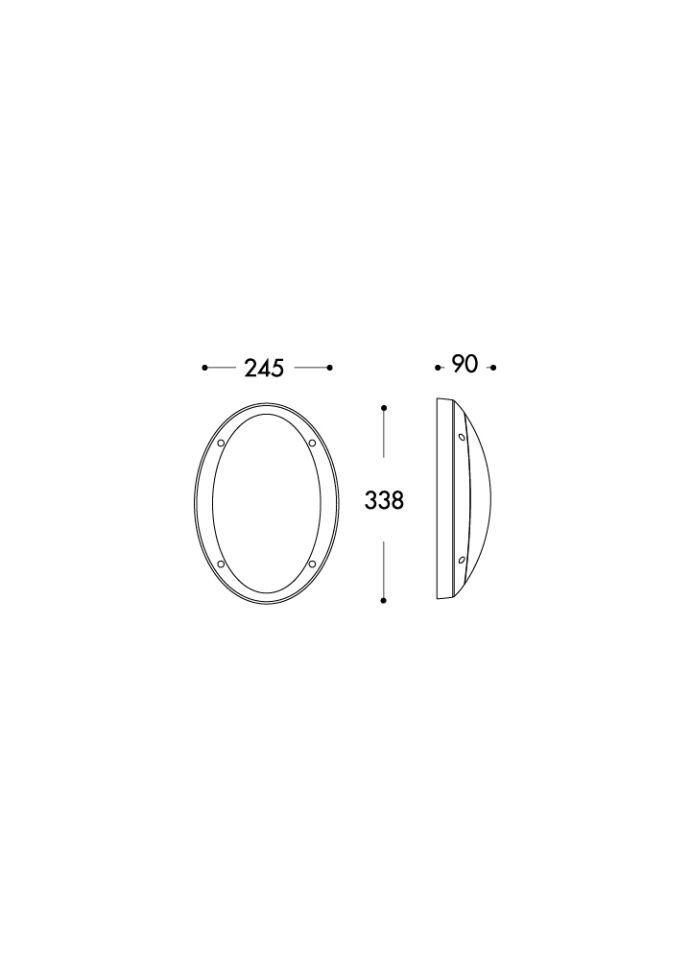 DANZI GR BLACK OPAL E27