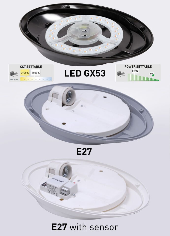 DANZI GR BLACK OPAL E27