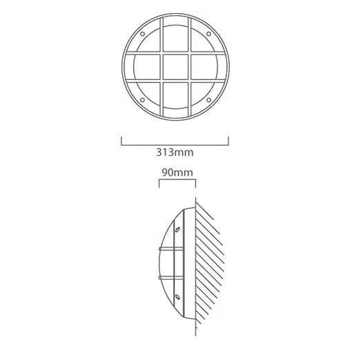 GELMI GR BLACK OPAL E27