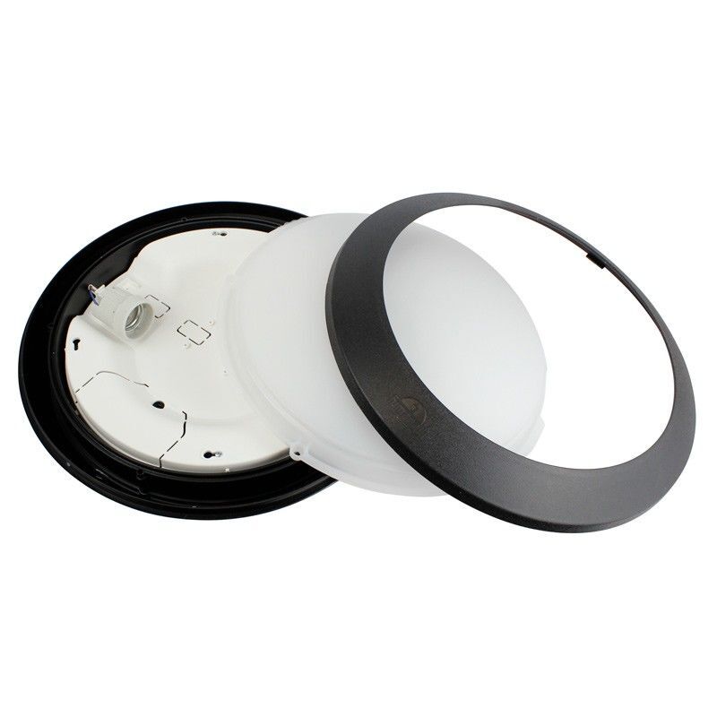 UMBERTA BLACK OPAL 2 E27 LAMPHOLDERS