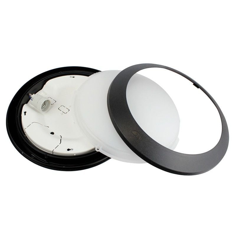 UMBERTA BLACK OPAL 2 E27 LAMPHOLDERS