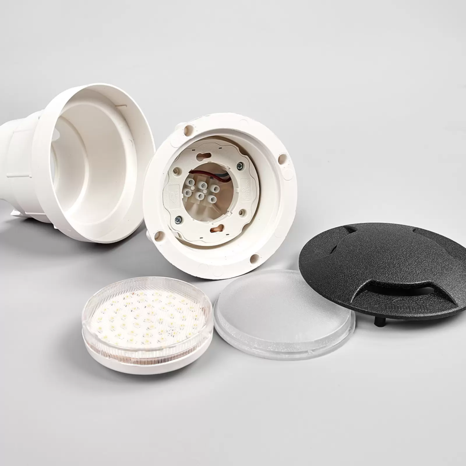 CECI 120 3L BLACK FROSTED GX53 LED 3W CCT SET