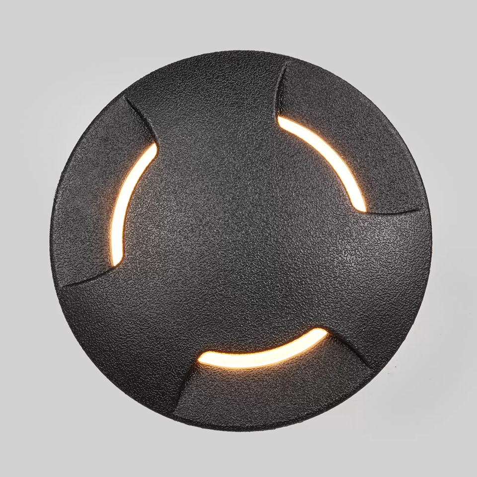 CECI 120 3L BLACK FROSTED GX53 LED 3W CCT SET