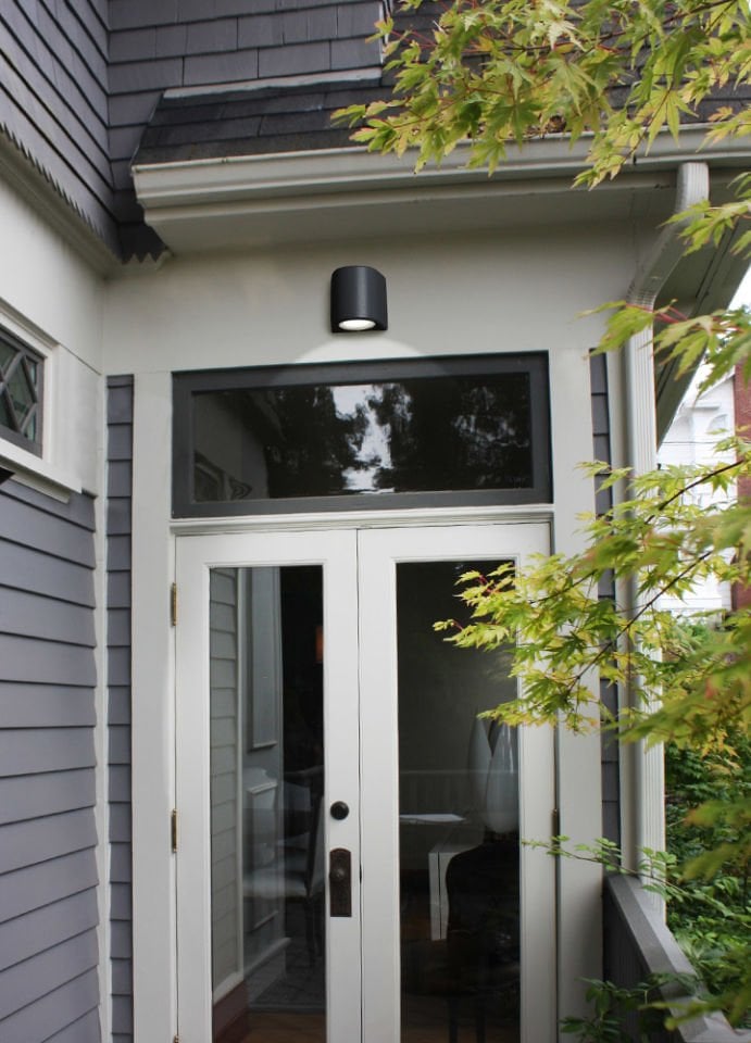 MARTA 160 1L BLACK FROSTED E27