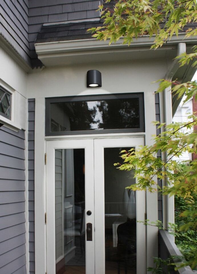 MARTA 160 1L BLACK FROSTED E27