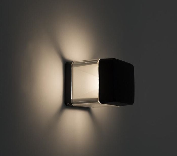 ELISA WALL BLACK CLEAR GX53 LED 10W CCT SET