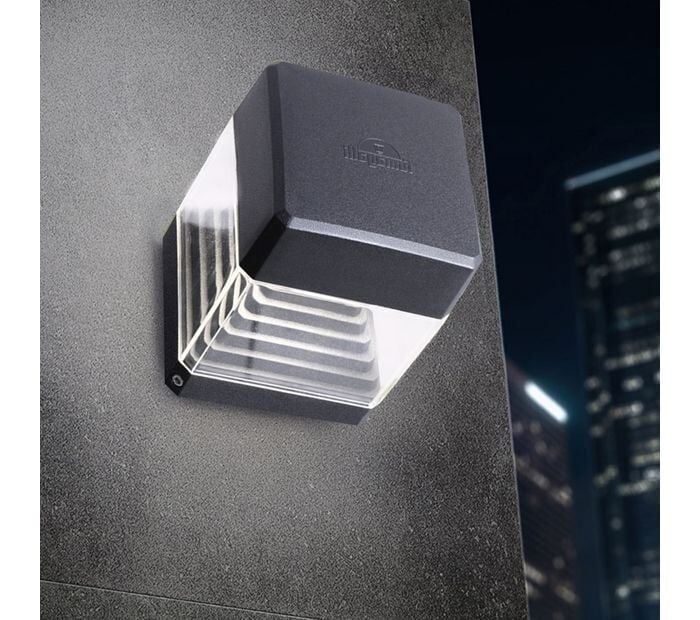 ESTER WALL BLACK CLEAR GX53 LED 10W CCT SET