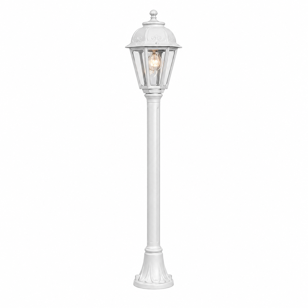 MIZAR/SABA WHITE CLEAR E27 FILAMENT LED 6,5W 2,7K